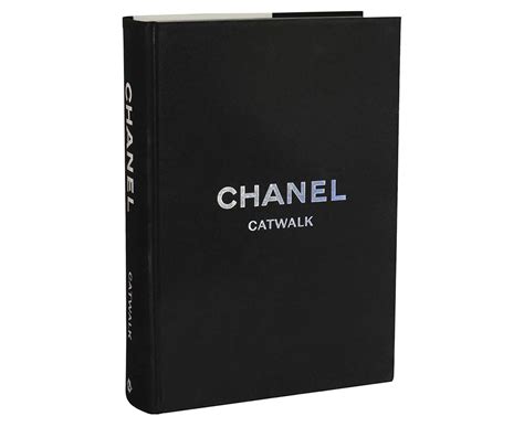 livre chanel catwalk|chanel table top book.